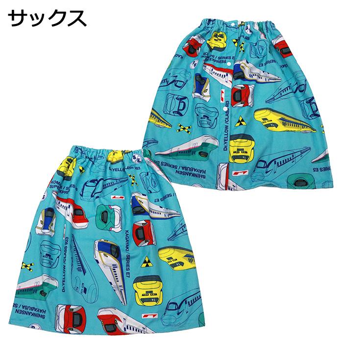 新幹線 巻きタオル ラップタオル 男の子 #126417 子供 3歳〜7歳 : AK