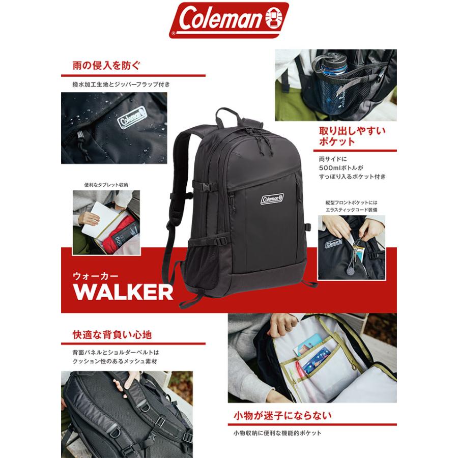 Coleman コールマン ウォーカー25 リュックサック メンズ Coleman コールマン ウォーカー25 リュックサック メンズ