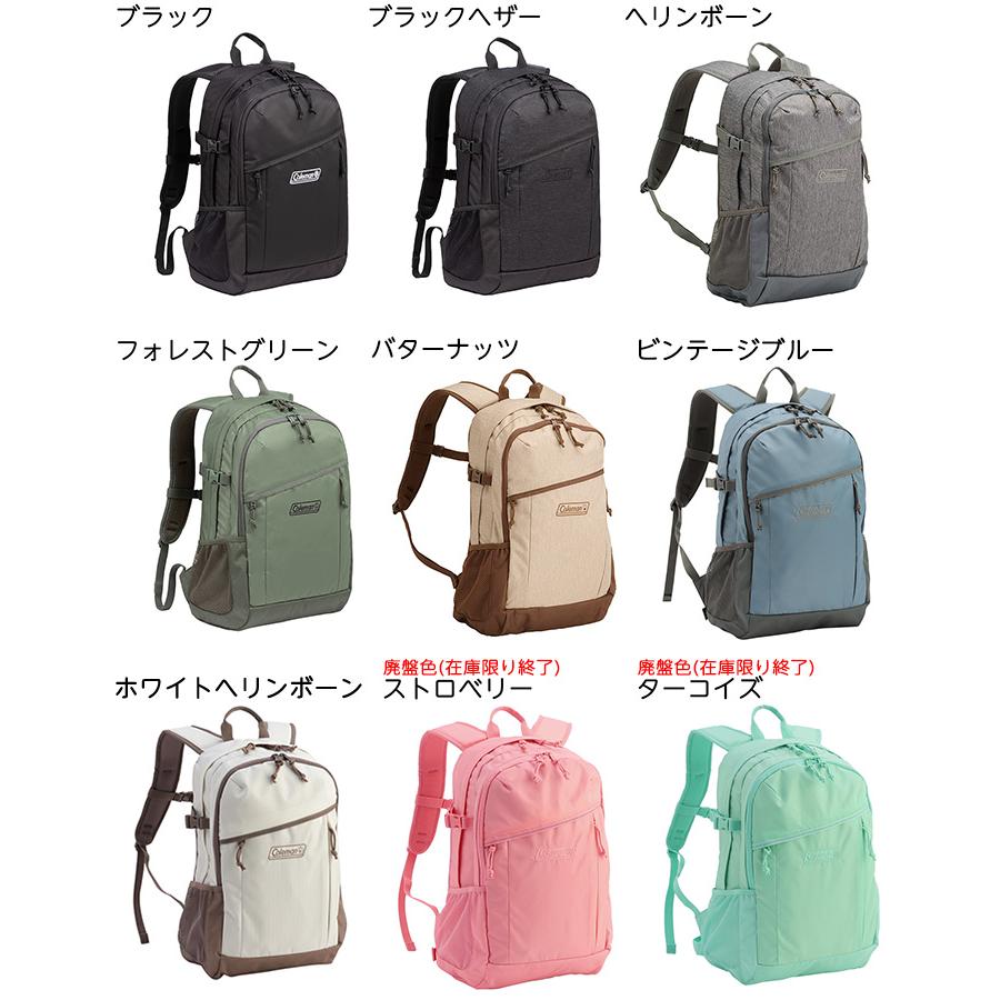 WALKER 色・サイズ交換無料 コールマン ウォーカー25 リュックサック 
