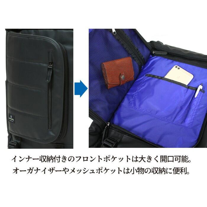 防水 ビジネスバッグ メンズ 2way リュックサック 1ルーム 多機能