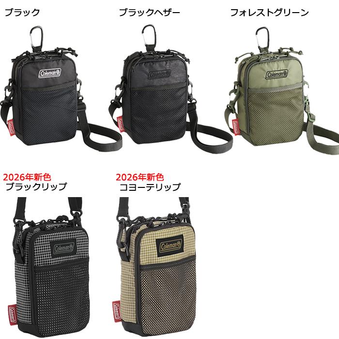 Coleman（コールマン） スマホや長財布も入る スクエア型ショルダー