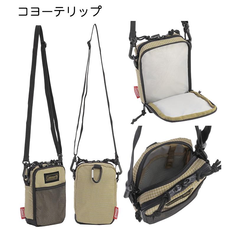 Coleman（コールマン） スマホや長財布も入る スクエア型ショルダー