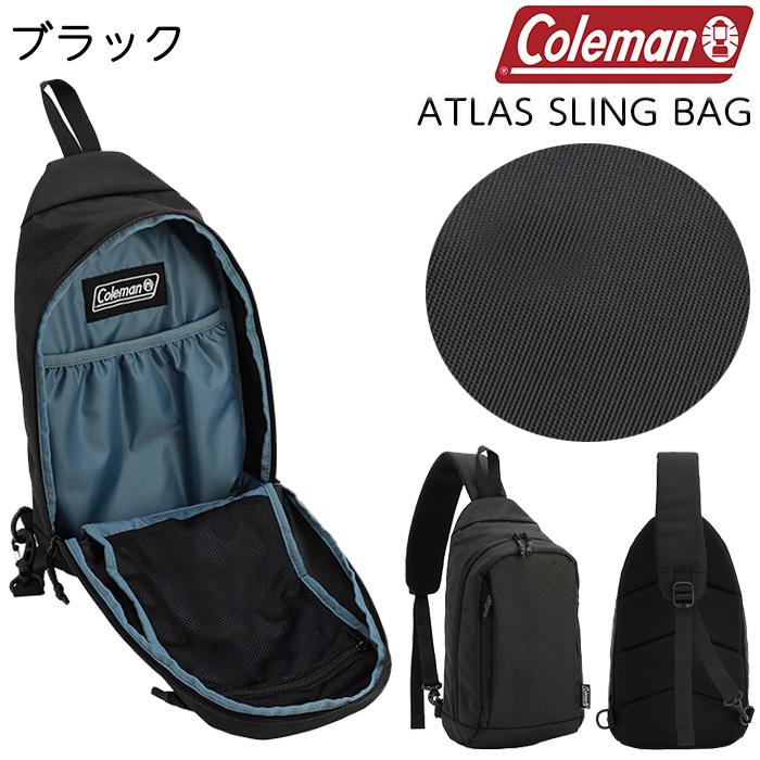 ATLAS コールマン アトラス スリングバック 左右掛け可能なシンプルな