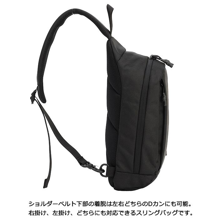 ATLAS コールマン アトラス スリングバック 左右掛け可能なシンプルな