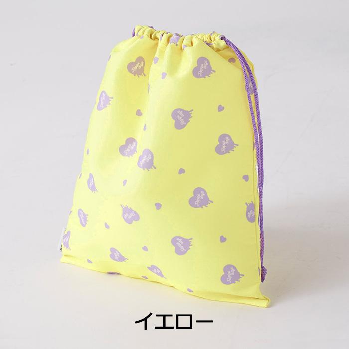 repipi armario（レピピアルマリオ） 巾着袋 大 ハート柄 体操着袋