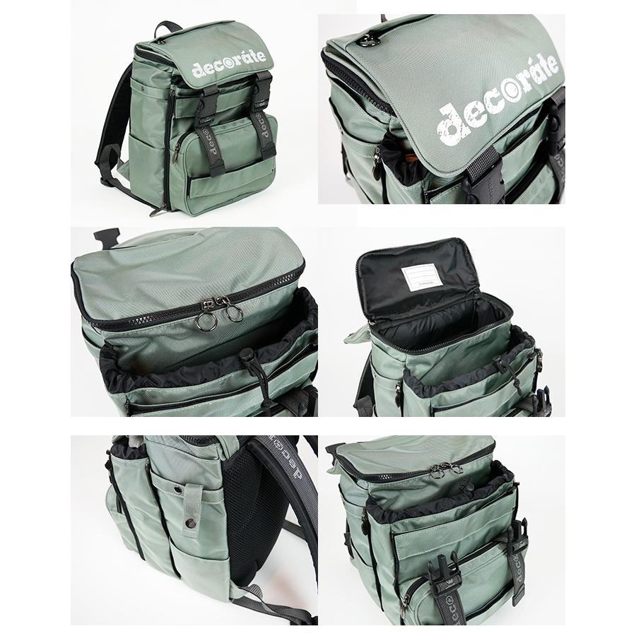 ランドセル型リュックサック デコレート キッズリュック Mサイズ(20L) ストラップおまけ付き decorate Dext DMS-092_8