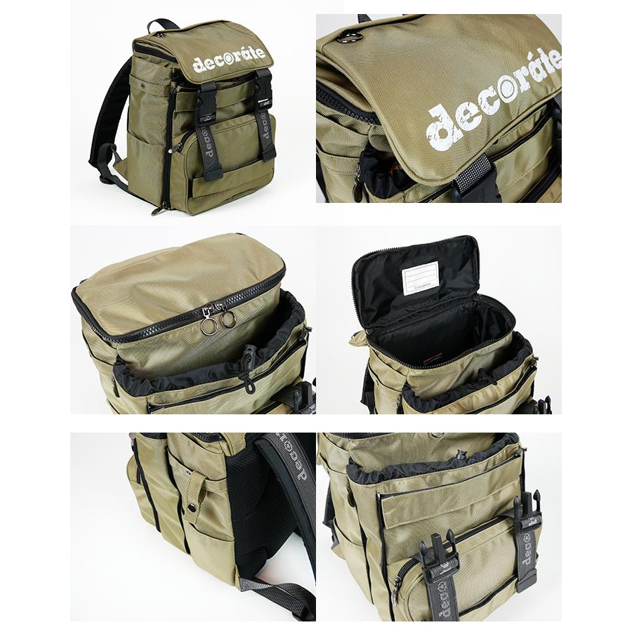 ランドセル型リュックサック デコレート キッズリュック Mサイズ(20L) ストラップおまけ付き decorate Dext DMS-092_11