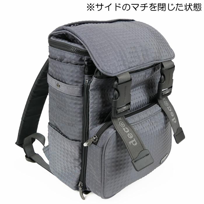 ランドセル型リュックサック スクールバッグ デコレート Lサイズ(25L) ストラップおまけ付き グレー スタッズ風 decorate BUMPY バンピー DMS-100