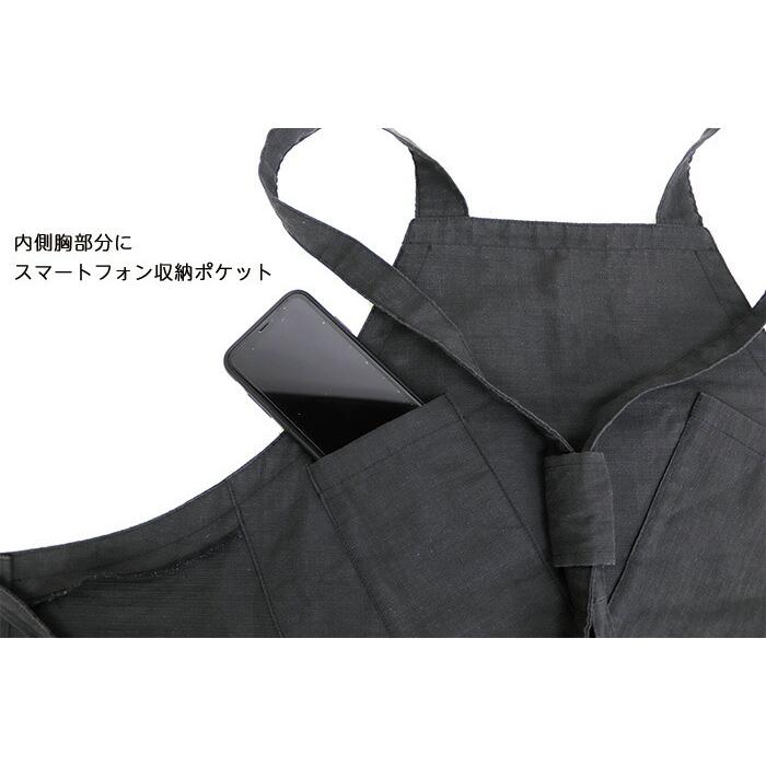 燃えない 難燃 安全 キャンプ用エプロン CASVAN outdoor キャンプ