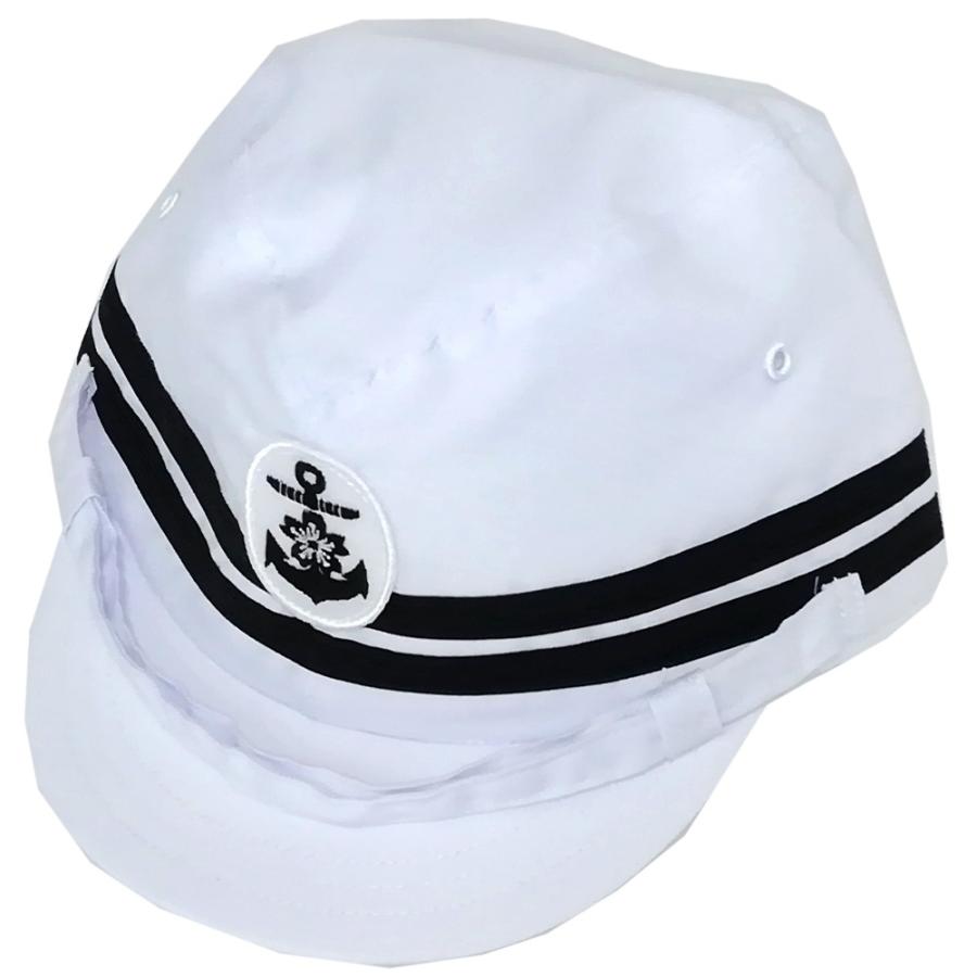 旧海軍戦闘帽 白 将校用略帽 第2種夏用 レプリカ 日本製 自衛隊グッズ ミリタリーグッズ｜akagi-aaa
