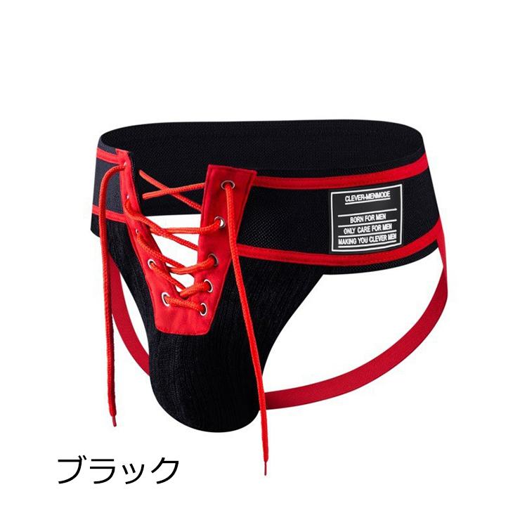 LACES JOCK 人気タイプ ファッション 男性 楽しみ 重量感 ジョックストラップ 綿素材 ワイドベルト 情熱 セクシー メンズ 快適 パッション|akahimensfashion|13