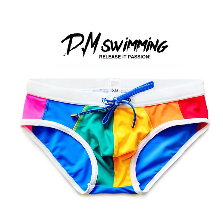 DM/Swimming pants スイミングパンツ 春夏新商品 水着 男性用 セクシー下着  吸水速乾  ファッション ソフト生地 ローライズ ストDM9007レッチ