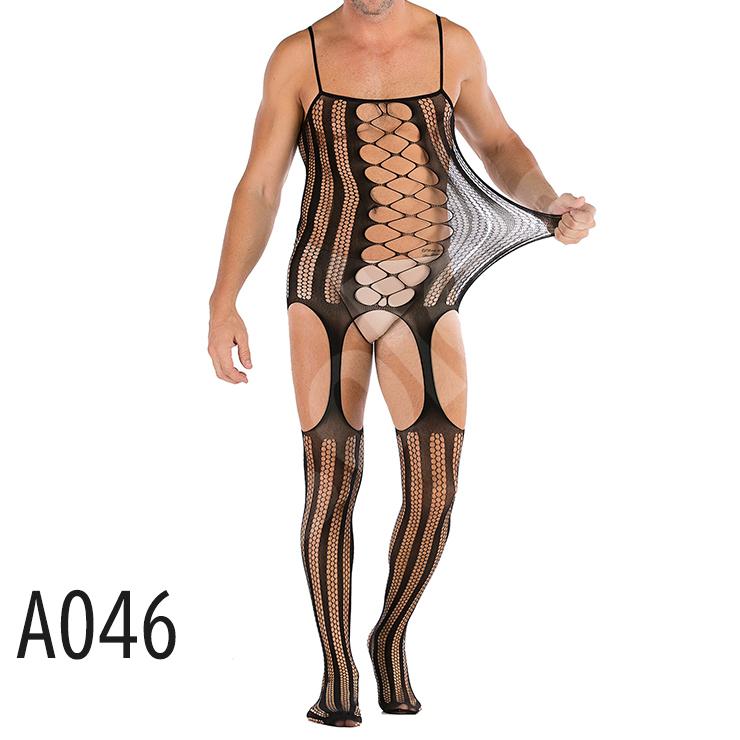 2022 DISSOLUTE FULL BODY FISHNET 情熱 セクシー レース ファッション 高弾性 楽しみ  ショー メンズインナー 下着別売り｜akahimensfashion｜11