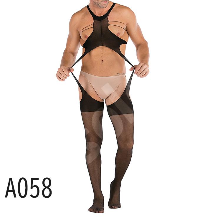 2022 DISSOLUTE FULL BODY FISHNET 情熱 セクシー レース ファッション 高弾性 楽しみ ショー メンズインナー 下着別売り|akahimensfashion|07
