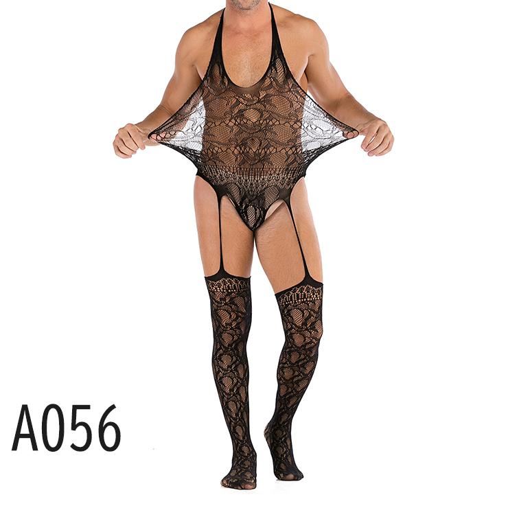 2022 DISSOLUTE FULL BODY FISHNET 情熱 セクシー レース ファッション 高弾性 楽しみ ショー メンズインナー 下着別売り|akahimensfashion|08
