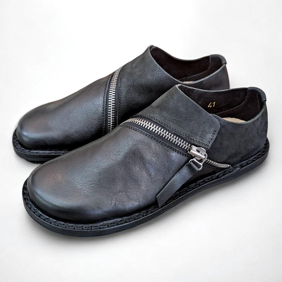 trippen トリッペン FIELD-WA/TZ フィールド BK-BK-BK シューズ trippen トリッペン FIELD-WA/TZ フィールド BK-BK-BK シューズ