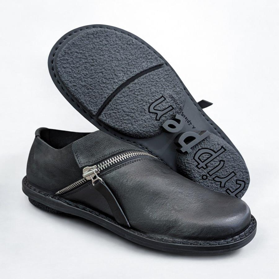 trippen トリッペン FIELD-WA/TZ フィールド BK-BK-BK シューズ trippen トリッペン FIELD-WA/TZ フィールド BK-BK-BK シューズ