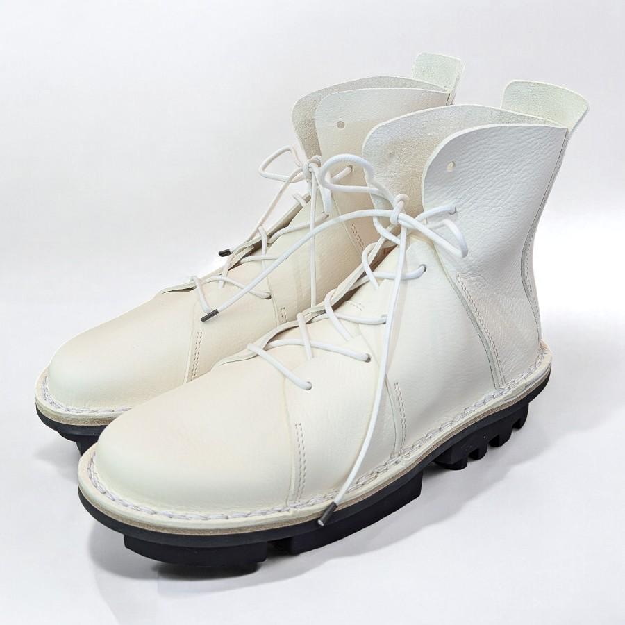 【美品】Trippen　トリッペン　本革　レースアップ　ショートブーツ  ３８ 楽天市場】trippen[トリッペン]/NOMAD-WAW[ノマド]/WHT-BK