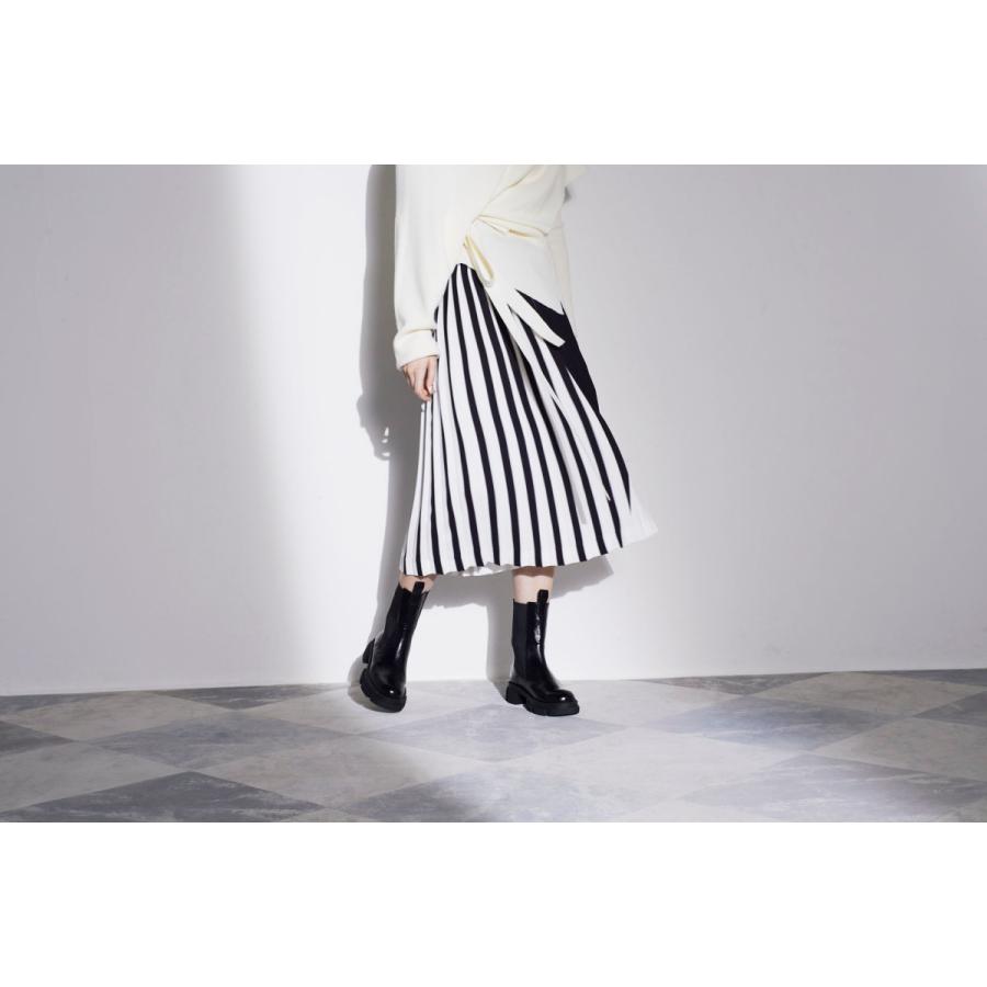 MANA（マナ） ブーツ ショート サイドゴア 厚底 靴 518029 : あかい靴