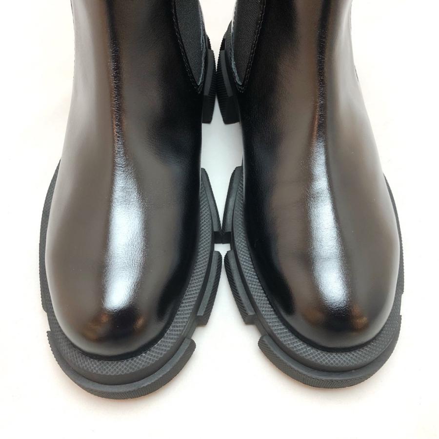 MANA（マナ） ブーツ ショート サイドゴア 厚底 靴 518029 : あかい靴