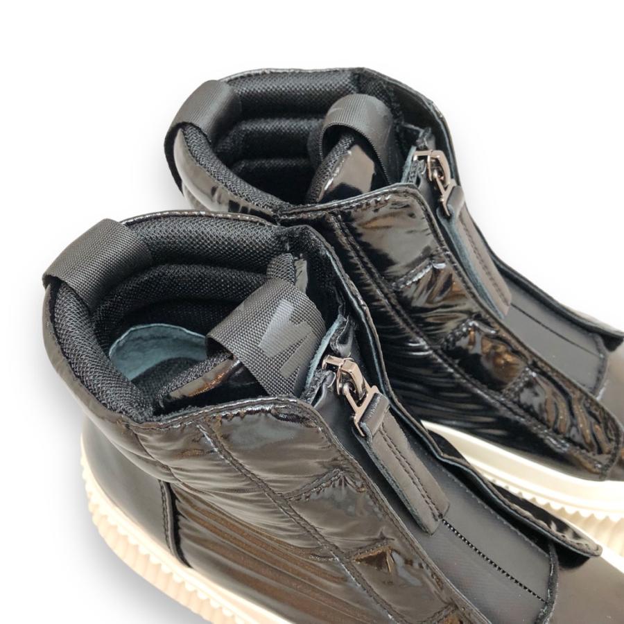 MANA ハイカット マナ ブロック スニーカー ボリュームソール