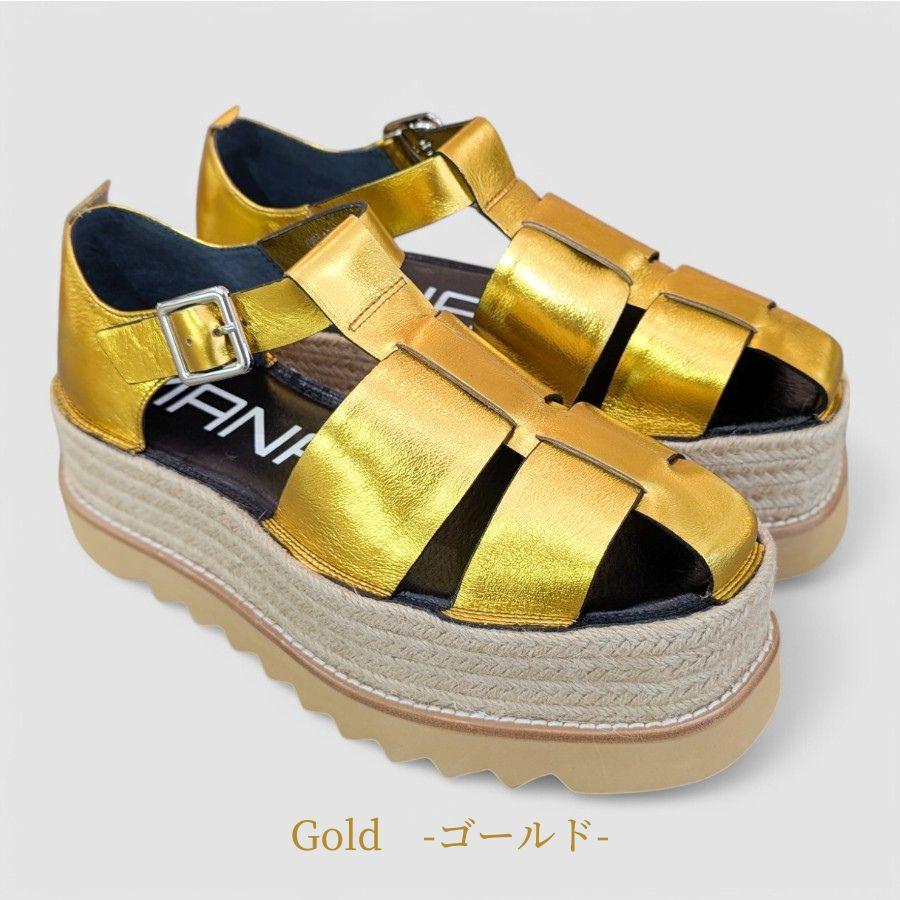 MANA 2025春夏新作 マナ グルカ サンダル ジュート 厚底 本革 靴 MANA 2025春夏新作 マナ グルカ サンダル ジュート 厚底 本革 靴