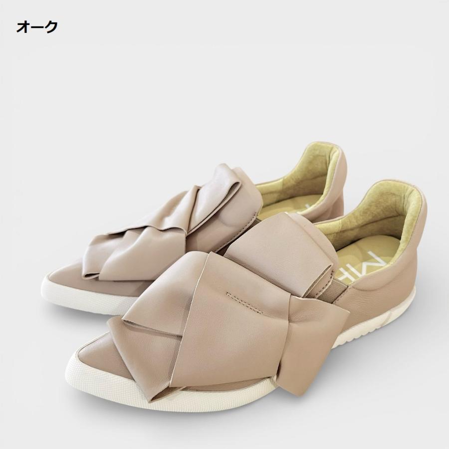 MANA（マナ） 2026春夏新入荷 リボン スニーカー スリッポン ポイン