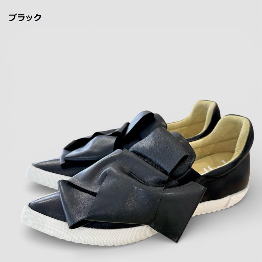 MANA（マナ） 2026春夏新入荷 リボン スニーカー スリッポン ポイン