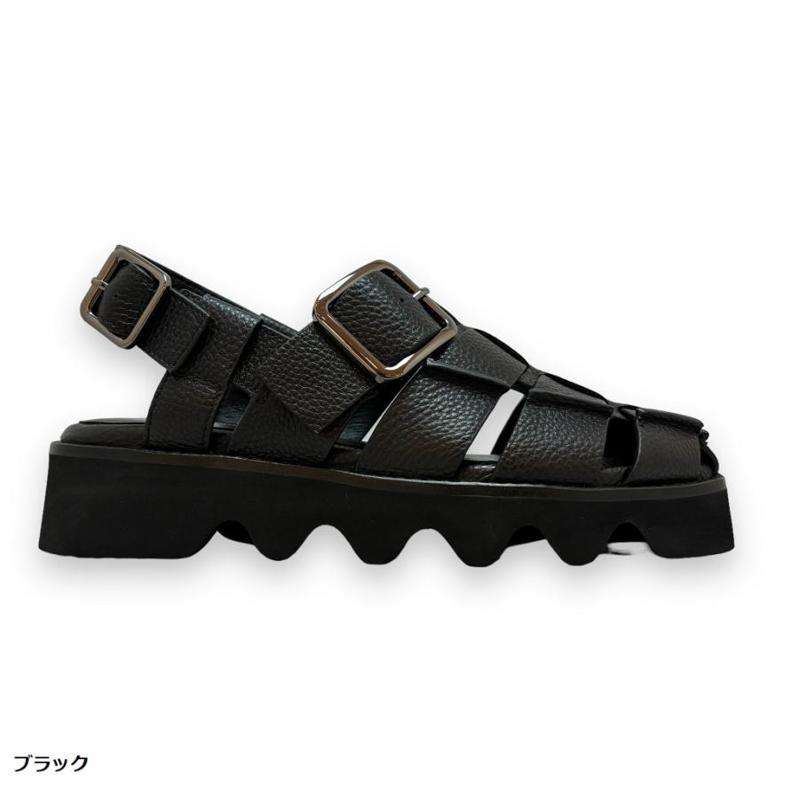 yuko imanishi +（ユウコイマニシプラス） グルカ サンダル 厚底 chie