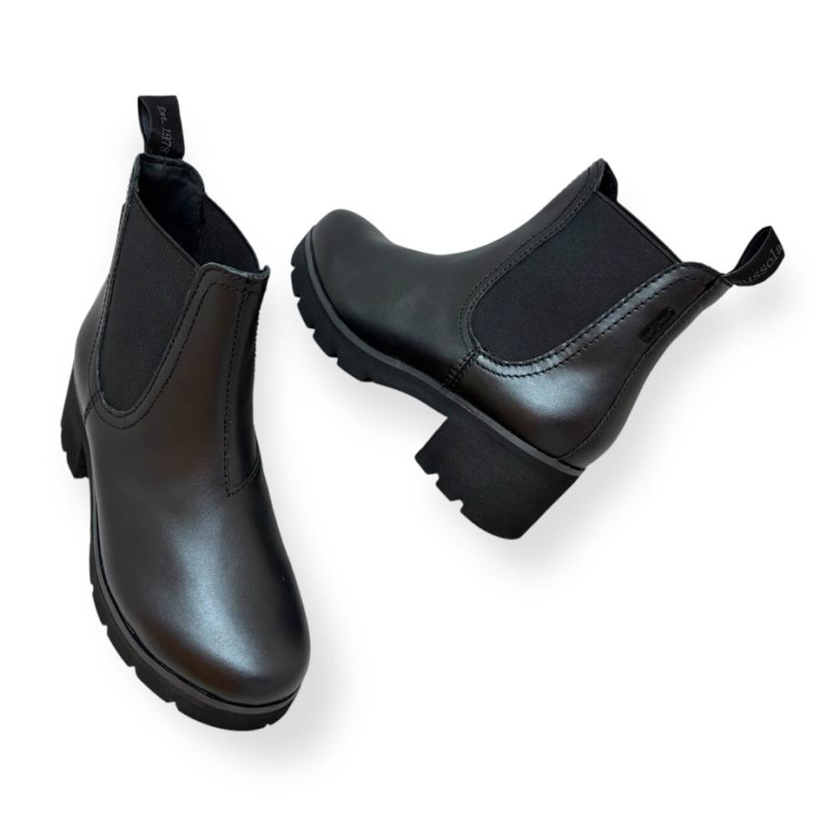 Bussola（ブソラ） 2025秋冬新作 ショート ブーツ サイドゴア アイス