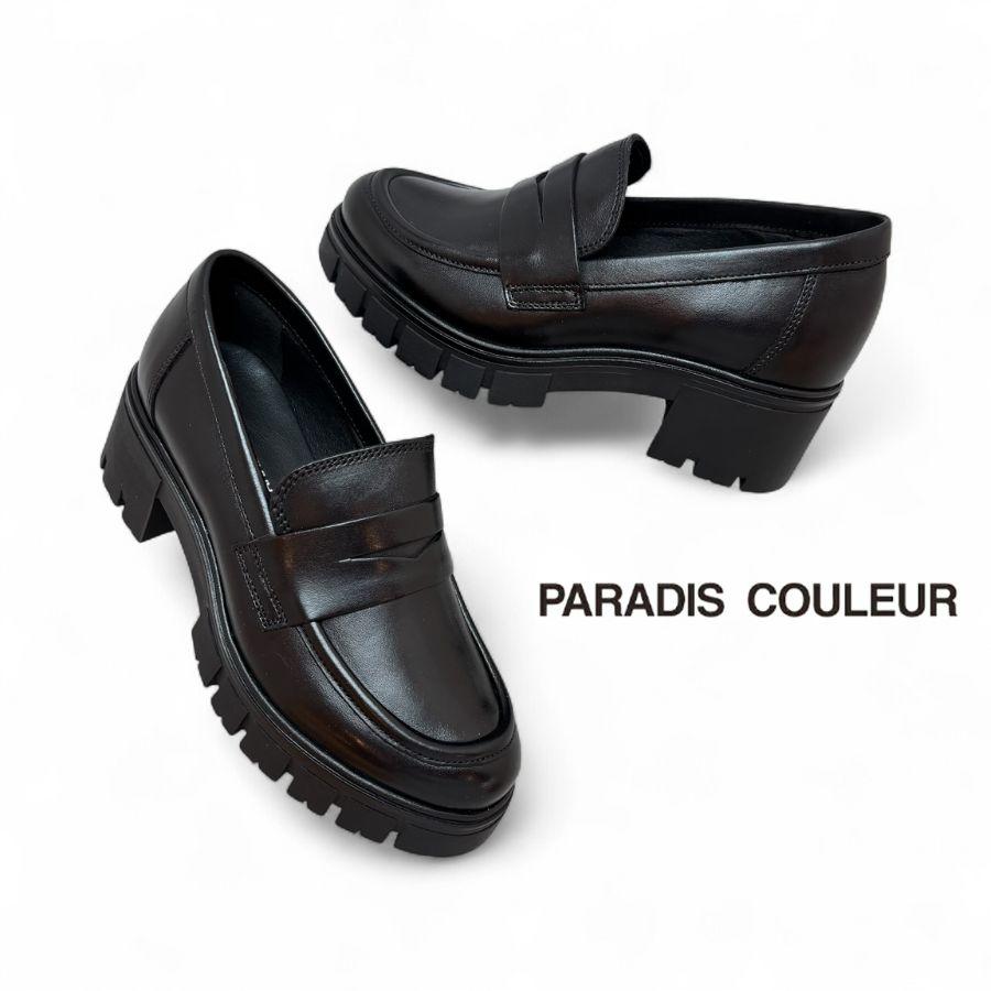 PARADIS COULEUR（パラディクルール） ローファー トラックソール 厚底 