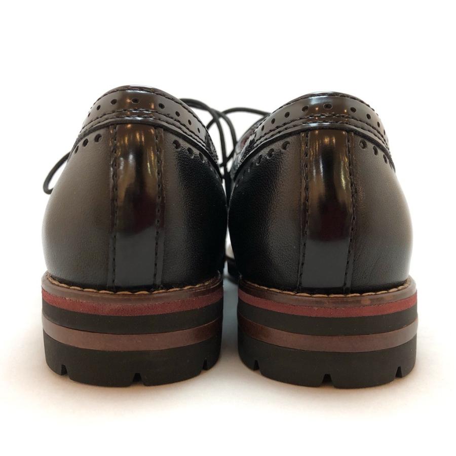 新発限定Tamaris タマリス レースアップ シューズ ウィングチップ メダリオン 靴 90ta495411blc 自分で履ける