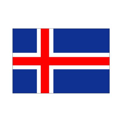 アイスランド国旗90×135cm｜akai-tropfy