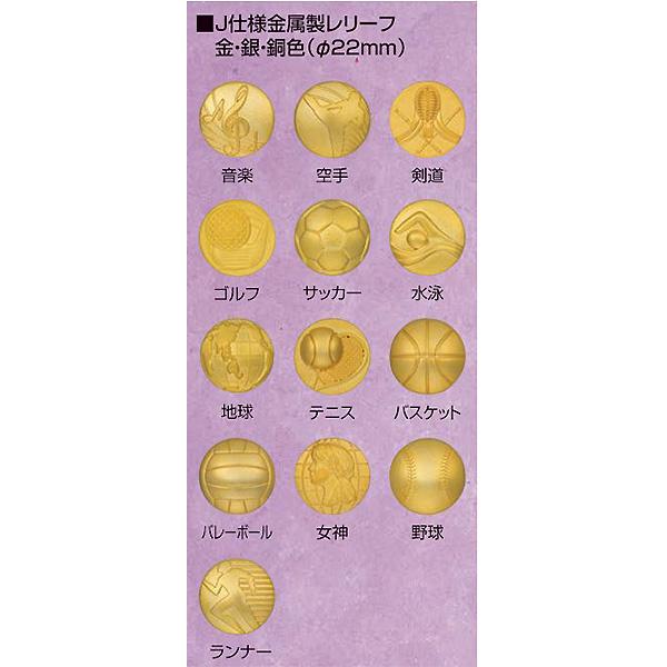 B-6005-D サッカー・野球・バスケットボール・テニスなどに各種大会に使用していただけるレリーフ交換式クリスタル楯の画像