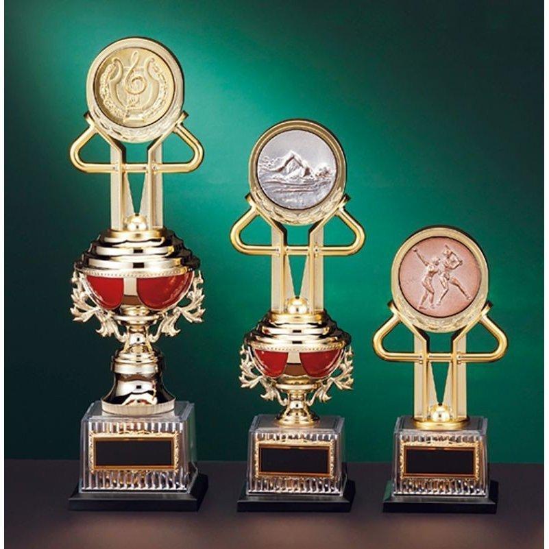 BV4416C トロフィー 小型トロフィー 樹脂メダル(金・銀・銅)付き 文字彫刻無料 卒業記念 |  | 06