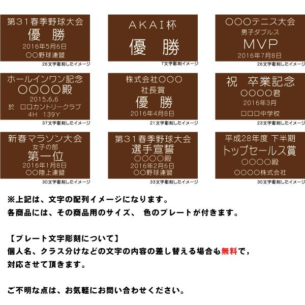 野球楯　盾　K5094A 名入れ・文字彫刻無料・選手宣誓記念・優秀選手賞・殊勲賞・ＭＶＰなどに、オススメの野球用の楯　優勝楯｜akai-tropfy｜04