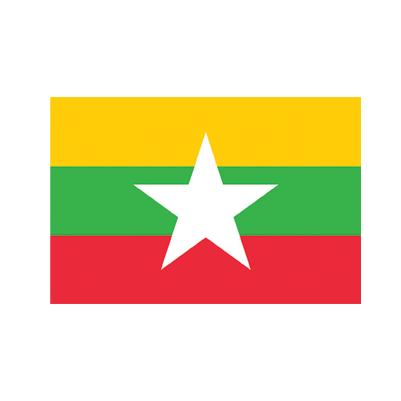 ミャンマー国旗90×135cm : myanma-90135 : 赤井トロフィー - 通販