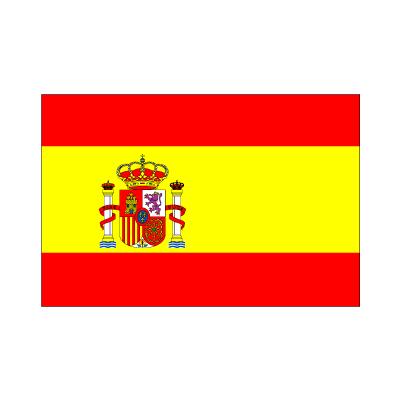 スペイン(紋入)国旗90×120cm