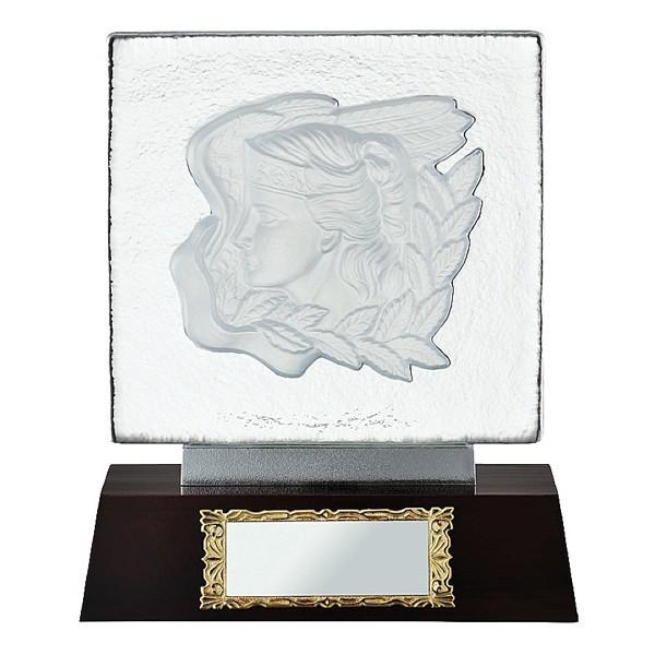 クリスタル楯 Vs5013a 社内表彰 企業表彰 周年記念 コンテスト用に高級感あるガラス製トロフィー クリスタルトロフィー Revoke Teslathemes Com