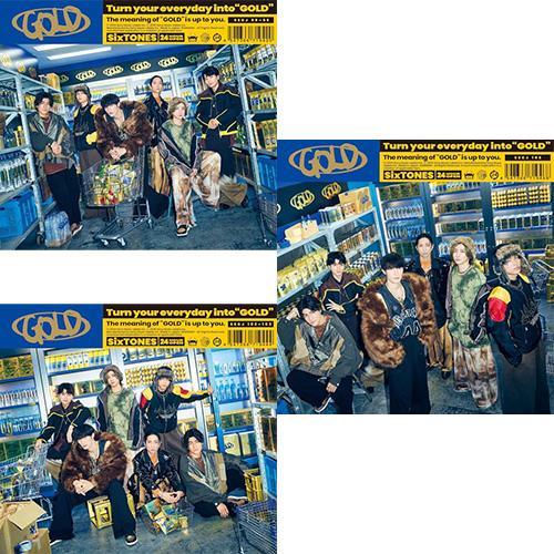 3形態DVD付セット】【新品】 GOLD (初回盤A+初回盤B+通常盤) CD