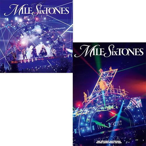SixTONES ライブ映像2点セット 予約】 【2形態Blu-rayセット】MILESixTONES (初回盤+通常盤) Blu-ray