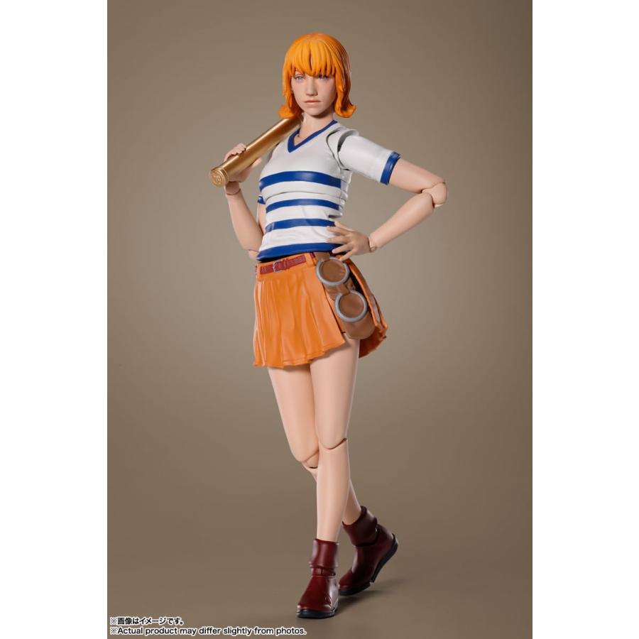 新品】 S.H.Figuarts ナミ（A Netflix Series: ONE PIECE） 約150mm 