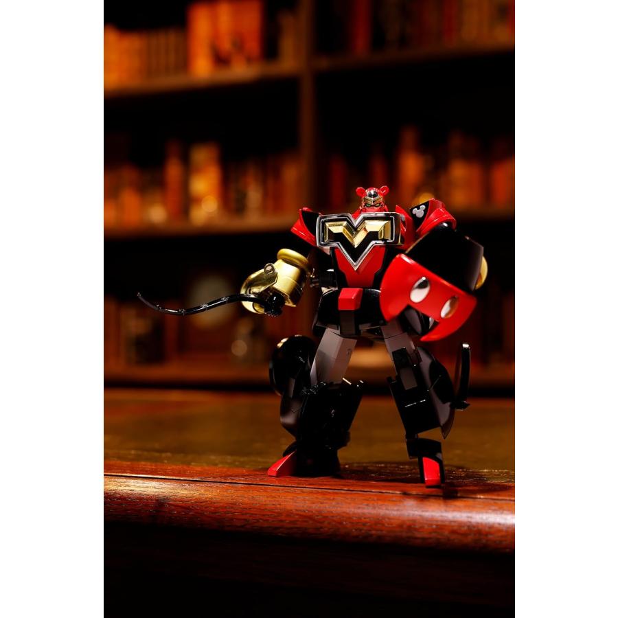 【新品】 超合金 ディズニーキャラクター 超変形 ミッキーマウス by 大河原邦男 約125mm ダイキャスト&ABS&PVC製 塗装済み可動フィギュア 佐賀_3