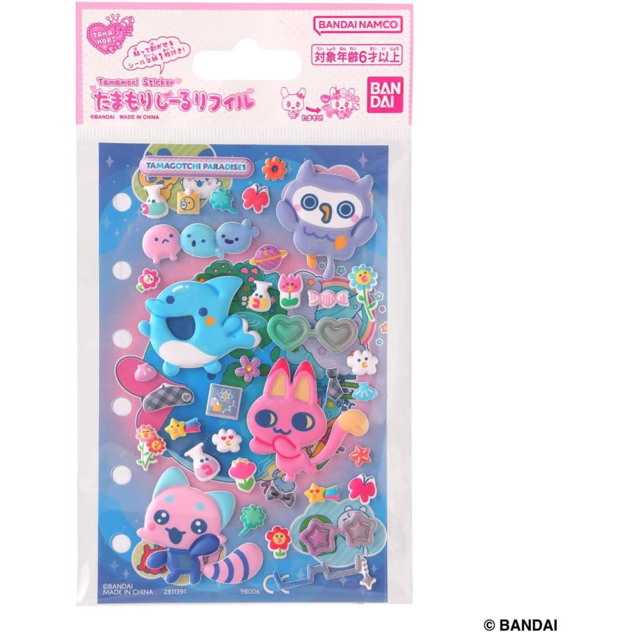 tamagotchi ベアブリック たまもりしーる 4点セット 新品】 たまもりしーるリフィル Tamagotchi Paradiseセット1 佐賀