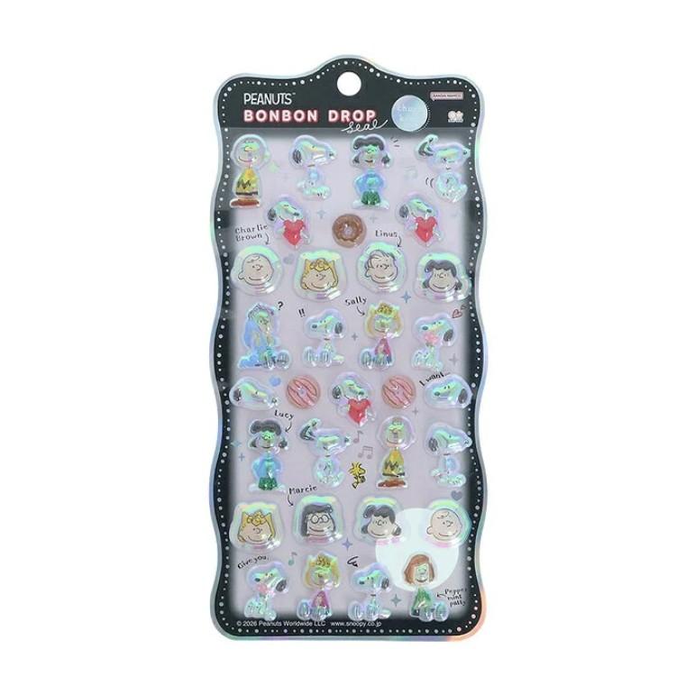 新品】 ボンボンドロップシール churukira スヌーピー&フレンズ 佐賀