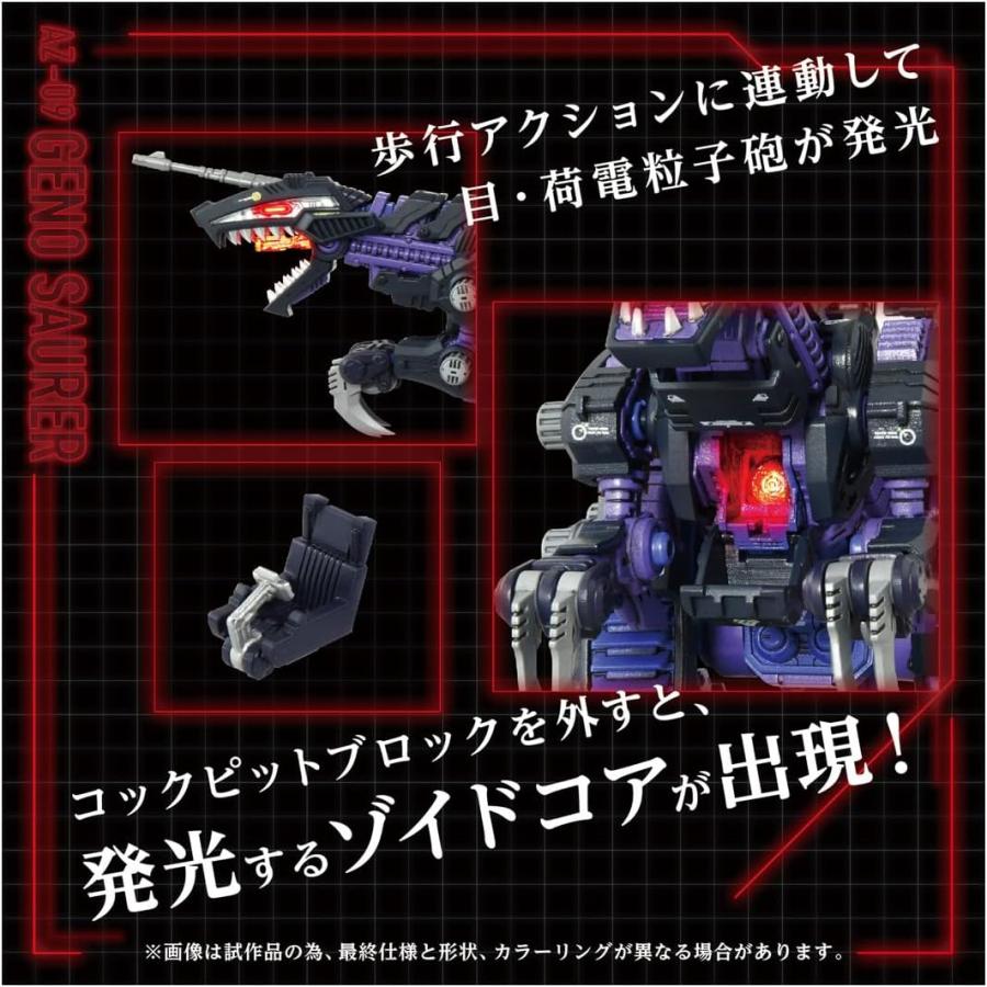 【新品】 T-SPARK ZOIDS ゾイド AZ-09 ジェノザウラー 色分け済み プラキット 佐賀_2