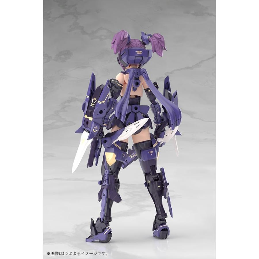 【新品】 メガミデバイス 朱羅 忍者 枢 影衣 フルパッケージ 全高約140mm 1/1スケール プラモデル 佐賀の画像