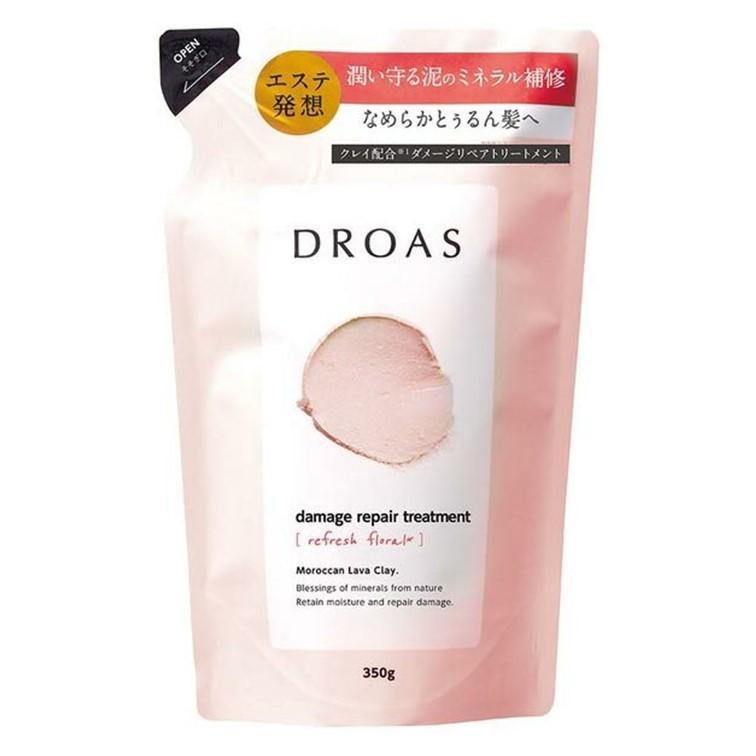 ドロアスダメージリペア トリートメント 詰替え ドロアス 美髪 うるおい 潤い守る泥のミネラル補修なめらかとぅるん髪へ アカカベオンラインショップ 通販 Paypayモール