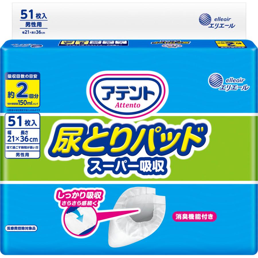 アテント 【8個セット(1ケース)☆送料無料】大王製紙 尿とりパッド
