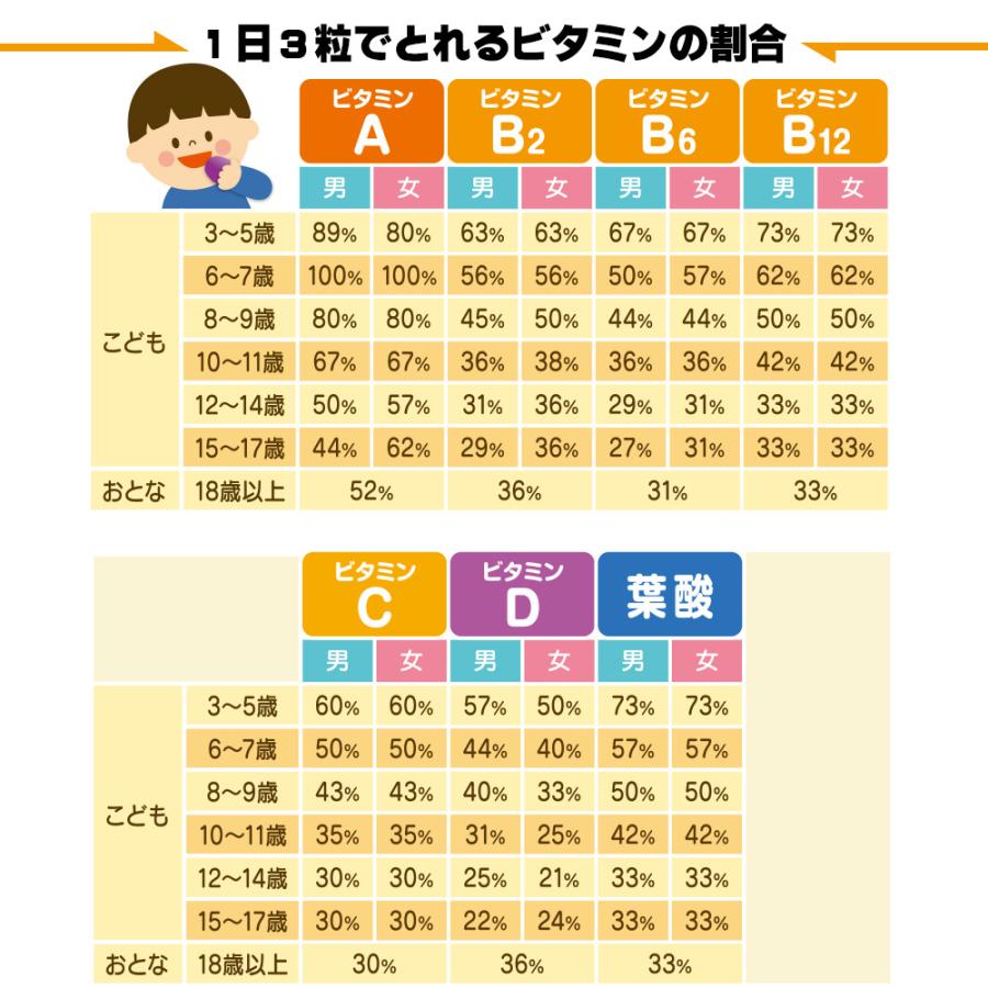 【10個セット★送料無料】マグナス グミサプリ ビタミン 60粒 20日分 サプリメント  健康サプリ グミ/ぶどう果汁入り おいしい マルチビタミン_6
